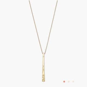 Kendra Scott Zorte Long Pendant Necklace in Gold